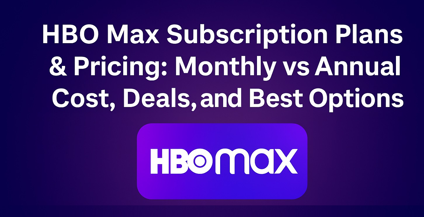 HBO Max Subscription Plans