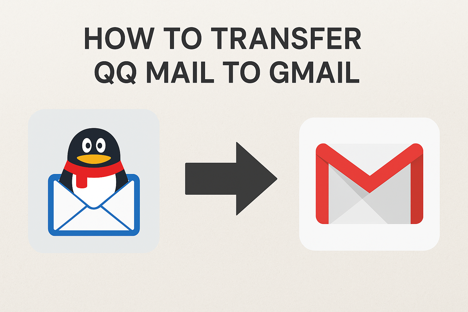how to translfter qq mail to gmail